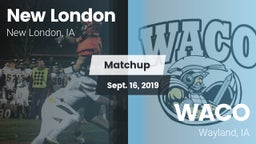 Matchup: New London vs. WACO  2019