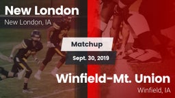 Matchup: New London vs. Winfield-Mt. Union  2019
