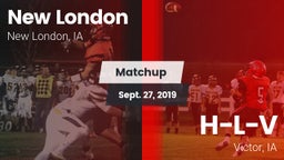 Matchup: New London vs. H-L-V  2019