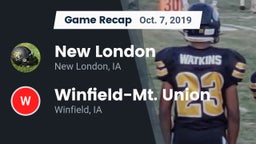 Recap: New London  vs. Winfield-Mt. Union  2019