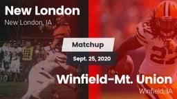 Matchup: New London vs. Winfield-Mt. Union  2020