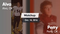 Matchup: Alva vs. Perry  2016