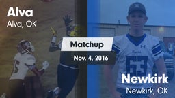 Matchup: Alva vs. Newkirk  2016