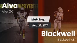 Matchup: Alva vs. Blackwell  2017