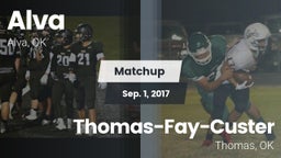 Matchup: Alva vs. Thomas-Fay-Custer  2017