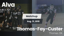 Matchup: Alva vs. Thomas-Fay-Custer  2018