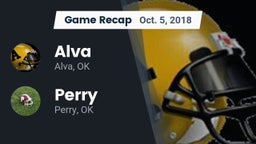 Recap: Alva  vs. Perry  2018
