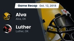 Recap: Alva  vs. Luther  2018