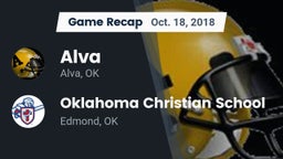 Recap: Alva  vs. Oklahoma Christian School 2018