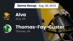 Recap: Alva  vs. Thomas-Fay-Custer  2019