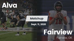 Matchup: Alva vs. Fairview  2020