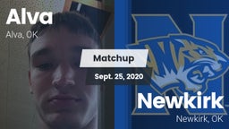 Matchup: Alva vs. Newkirk  2020