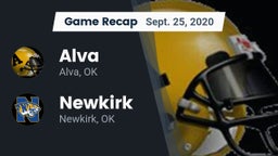 Recap: Alva  vs. Newkirk  2020