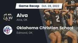 Recap: Alva  vs. Oklahoma Christian School 2022