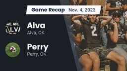 Recap: Alva  vs. Perry  2022