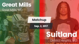 Matchup: Great Mills vs. Suitland  2017
