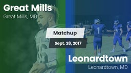 Matchup: Great Mills vs. Leonardtown  2017