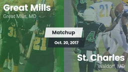 Matchup: Great Mills vs. St. Charles  2017