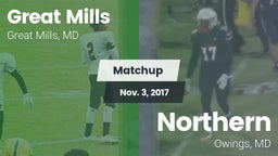 Matchup: Great Mills vs. Northern  2017