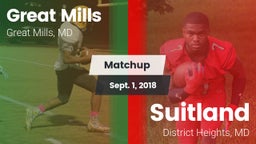 Matchup: Great Mills vs. Suitland  2018