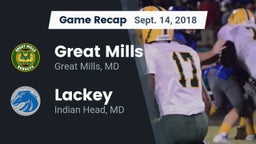 Recap: Great Mills vs. Lackey  2018