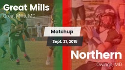 Matchup: Great Mills vs. Northern  2018