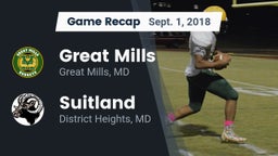 Recap: Great Mills vs. Suitland  2018