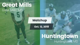 Matchup: Great Mills vs. Huntingtown  2018