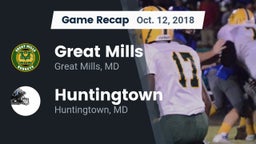 Recap: Great Mills vs. Huntingtown  2018