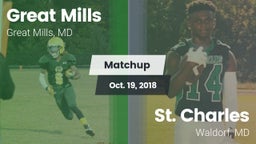 Matchup: Great Mills vs. St. Charles  2018