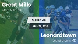 Matchup: Great Mills vs. Leonardtown  2018