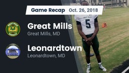 Recap: Great Mills vs. Leonardtown  2018