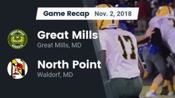 Recap: Great Mills vs. North Point  2018