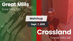 Matchup: Great Mills vs. Crossland  2019