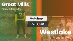 Matchup: Great Mills vs. Westlake  2019