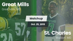 Matchup: Great Mills vs. St. Charles  2019