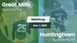 Matchup: Great Mills vs. Huntingtown  2019