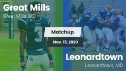Matchup: Great Mills vs. Leonardtown  2020