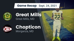 Recap: Great Mills vs. Chopticon  2021