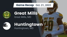 Recap: Great Mills vs. Huntingtown  2022