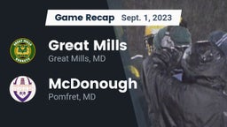 Recap: Great Mills vs. McDonough  2023