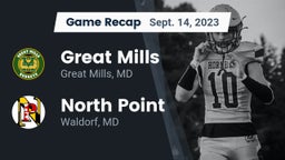 Recap: Great Mills vs. North Point  2023