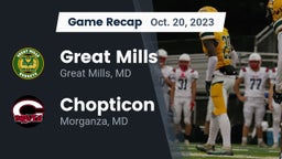 Recap: Great Mills vs. Chopticon  2023