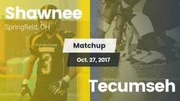 Matchup: Shawnee  vs. Tecumseh 2017