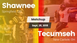 Matchup: Shawnee  vs. Tecumseh  2018
