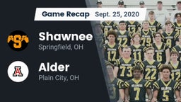 Recap: Shawnee  vs. Alder  2020