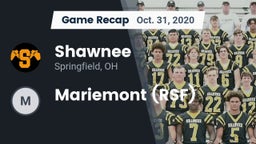 Recap: Shawnee  vs. Mariemont (RSF) 2020