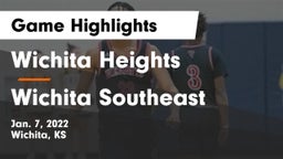 Wichita Heights  vs Wichita Southeast  Game Highlights - Jan. 7, 2022