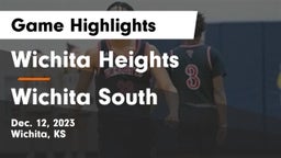 Wichita Heights  vs Wichita South  Game Highlights - Dec. 12, 2023