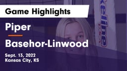 Piper  vs Basehor-Linwood  Game Highlights - Sept. 13, 2022